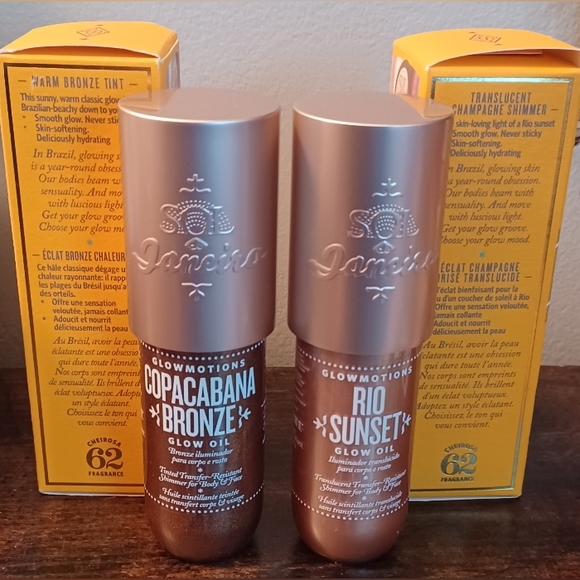 Sol de Janeiro Glow Motions Body Oil Copacabana Bronze or Rio Sunset Glow - Picture 5 of 9